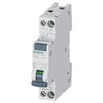 Siemens 5SV13163KK16 RCBO 16A 230V 30mA 1P+N 6kA type F K B16 compact