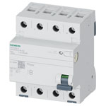 Siemens 5SV33424 SENTRON RCCB 4-pole 25A 30mA 400V Type B short-time