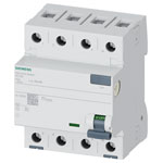Siemens 5SV33426KK01 Circuit Breaker RCCB 4-pin 25A 0.03A 400V type A