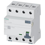 Siemens 5SV33446KL rccb A 4-pin 40A 0.03A 400V fi-protection Switch