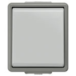 Siemens 5TA4706 Delta fläche shutter Switch grey IP44 2-way 10A 250V