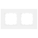 Siemens 5TG11120 Delta miro frame titanium white 2-way 161x90mm