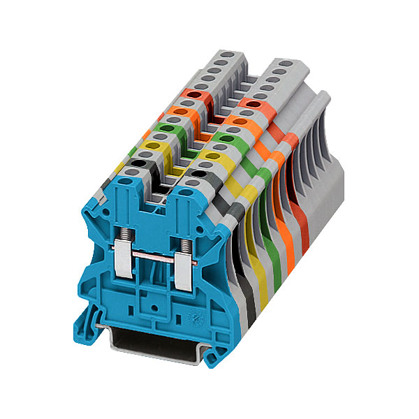 Siemens 8WH10000AG08 Terminal block 4mm² black screw mounting