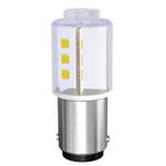 Signal Construct MBRD151248A LED Bulb Blue BA15d 230V 360° Light