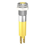 Signal Construct SMCP08021 LED Indicator Light 7V DC IP50 Red M8 Thread