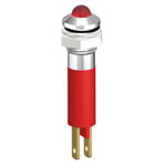 Signal Construct SWQU08724A LED Indicator Green 24V DC/AC IP67 M8 Thread