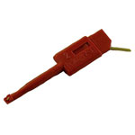 SKS Hirschmann 974201101 KLEPS 064 PCH alligator clip 0.64mm CAT I Red