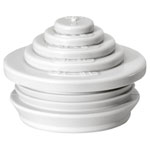 Spelsberg 21642001 Grommet cut-to-fit TPE grey self-tapping 1pc.