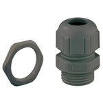 Spelsberg 22702501 Cable Gland IP68 black plastic strain relief locknut