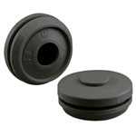 Spelsberg 26003201 Twin Membrane Plug black TPE for 1.5-4.5mm walls