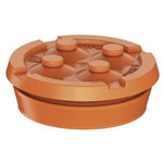 Spelsberg 26064101 Twin Membrane Plug orange TPE 4 Cable entries