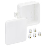 Spelsberg 33211201 Junction Box IP55 DIN EN 60670 12 inserts white