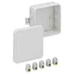 Spelsberg 33241201 Junction Box 85x85x37mm grey IP55 IK07 halogen-free