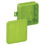 Spelsberg 33251201 Junction Box IP55 85x85x37mm green no clamps