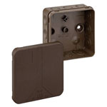 Spelsberg 34401201 Joint Box 85x85x37mm IP55 DIN EN 60670 brown