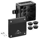 Spelsberg 40200101 Junction Box IP66/67/69 92x92x60mm black VDE certified