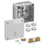 Spelsberg 40247001 Junction Box 92x92x60mm grey IP66/IP67/IP69 VDE certified