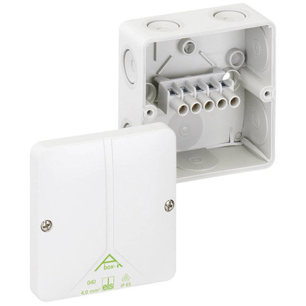 Spelsberg 49040401 Junction Box 93x93x55mm grey IP65 industrial-grade