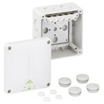 Spelsberg 49040601 Junction Box 110x110x67 mmgrey IP65 flame-retardant
