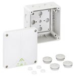 Spelsberg 49090601 Junction Box 110x110x67mm grey IP65 acid resistant