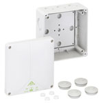 Spelsberg 49091001 Joint Box grey 140x140x79mm IP65 flame-retardant