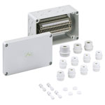 Spelsberg 61001801 RK 4/18 KSL Terminal Enclosure IP54 grey 18 terminals