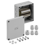 Spelsberg 61501201 RK 4/12-12x4q Terminal Enclosure plastic grey IP54