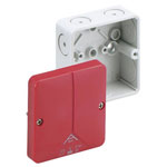 Spelsberg 80270701 Junction Box red 80x80x52mm IP65 self-sealing