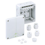 Spelsberg 80640701 Junction Box 110x110x67mm Grey IP65 DIN IEC 60670