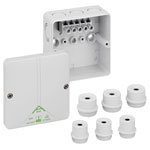 Spelsberg 81140701 Junction Box IP65 94x94x56mm grey DIN EN 60670 VDE 0606