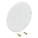 Spelsberg 97910001 lid flame-resistant white with screws for Junction boxes