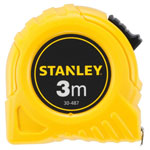 Stanley 0-30-487 Tape Measure 8m Durable Steel Blade with Belt Clip