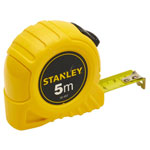 Stanley 1-30-497 Tape Measure 5m Durable Metric/Imperial Blade