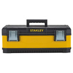 Stanley 1-95-613 Tool Box Metal-Plastic Composite Black/Yellow