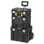 Stanley FMST75753-9 PRO-STACK Trolley Box Set 3-in-1 Empty 3 pcs