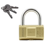 Stanley S742-046 Padlock 40mm Hardened Steel Double Lock Anti-Pick