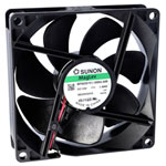 Sunon EE92251S2-1000U-999 Axial Fan 12V DC 76.43m³/h 25x92x92mm