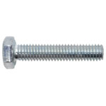 SWG 057 8 50 67 Threaded Bolt M8x50mm Hex Head Steel Zinc Plated 25pcs