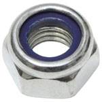 SWG 368 6 25 Locknuts M6 DIN 985 Steel Zinc-Plated 100 pcs