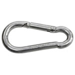 SWG 680 154 800 75 Fire Brigade Spring Hook Galvanised 100x10mm