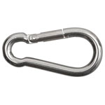 SWG 680 304 010 80 Fire Brigade Spring Hook A4 100x10mm Stainless