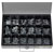 SWG 957030175 Shoulder Screw Set: 750 Pcs Galvanised Threaded Screws