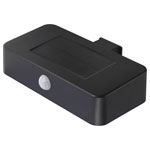 Sygonix SY-4677502 Solar Outdoor Wall Light 1W PIR sensor black