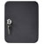 Sygonix SY-4737740 Key Cabinet 20 hooks black secure key storage