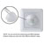 Sygonix SY-4755362 Flush Mount PIR motion detector 190° white