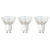 Sygonix SY-4893256 LED Bulb Warm White GU10 5.7W Dimmable 3 Pack