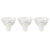 Sygonix SY-4893258 LED bulb 6.1W warm white EEC E G5.3 3-pack