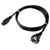 Sygonix SY-5042732 Mains Cable Black 1.80m for laptops