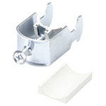 Sygonix SY-5067270 Cable cleat Steel 10 pcs sturdy steel clamps