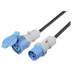 Sygonix SY-5244052 Cable Extension 16A 10m black weatherproof H07RN-F